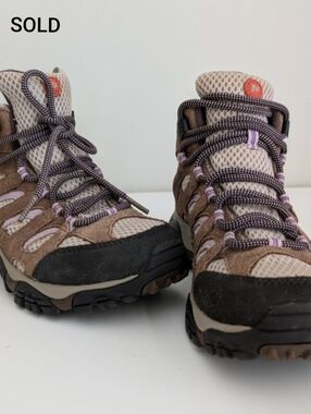 Merrell Moab 2 Mid Continuum GORETEX Waterproof Hiking Boots Shoes Women's 7.5